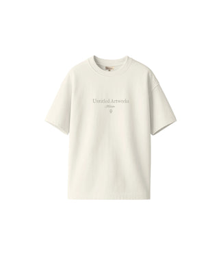 【Untitled Artworks】Tee Untitled Cream