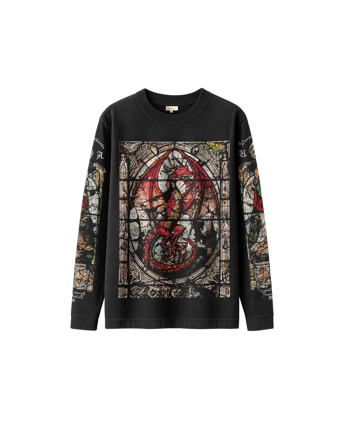 【Untitled Artworks】Tee Long Sleeve Cathedral Black