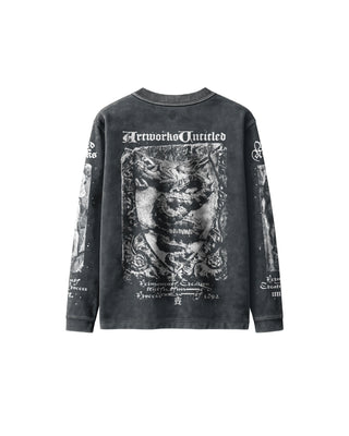 【Untitled Artworks】Tee Long Sleeve Militia