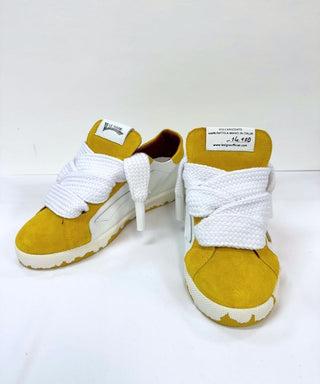 【LE SIGNE】CLASSIC Low-sole White&Yellow sneaker
